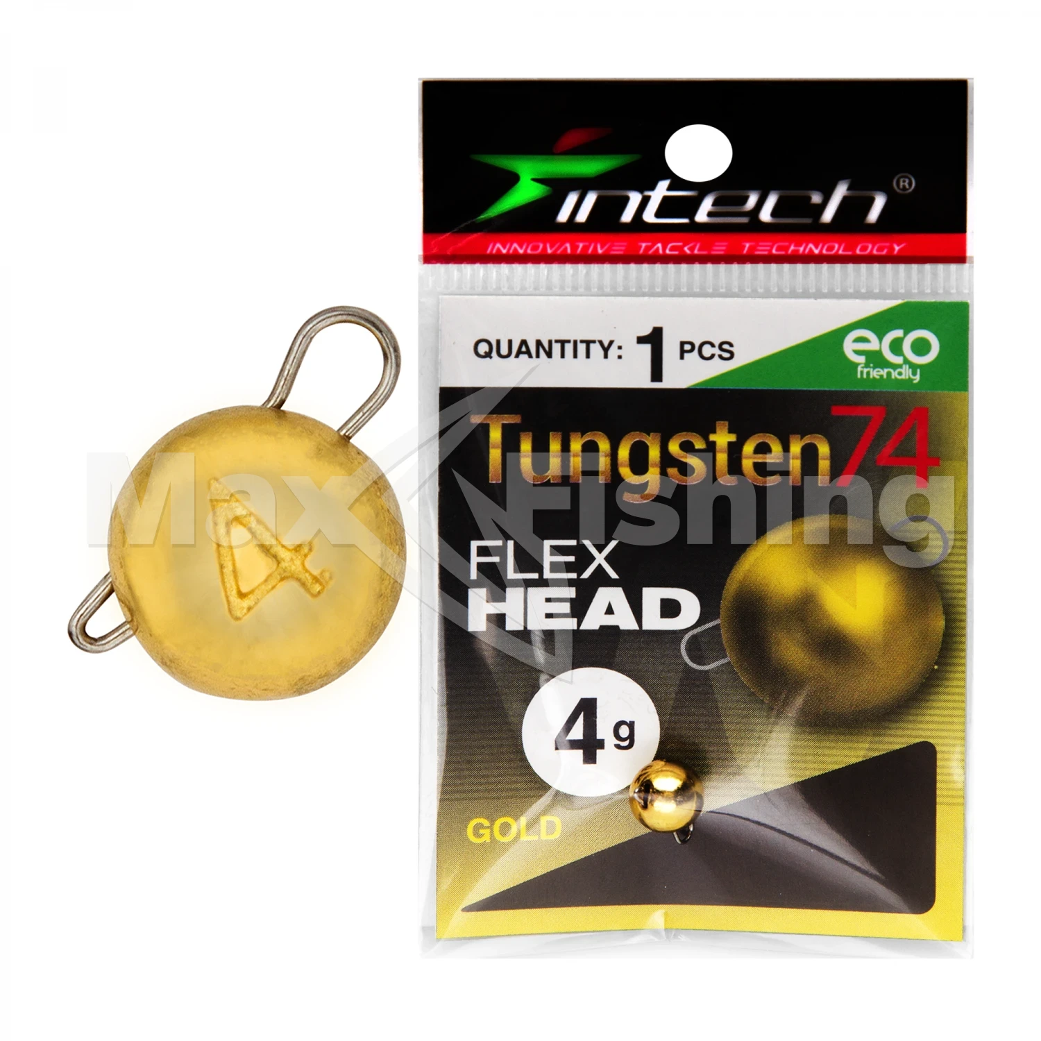 Груз разборный Intech Tungsten 74 2гр #Gold