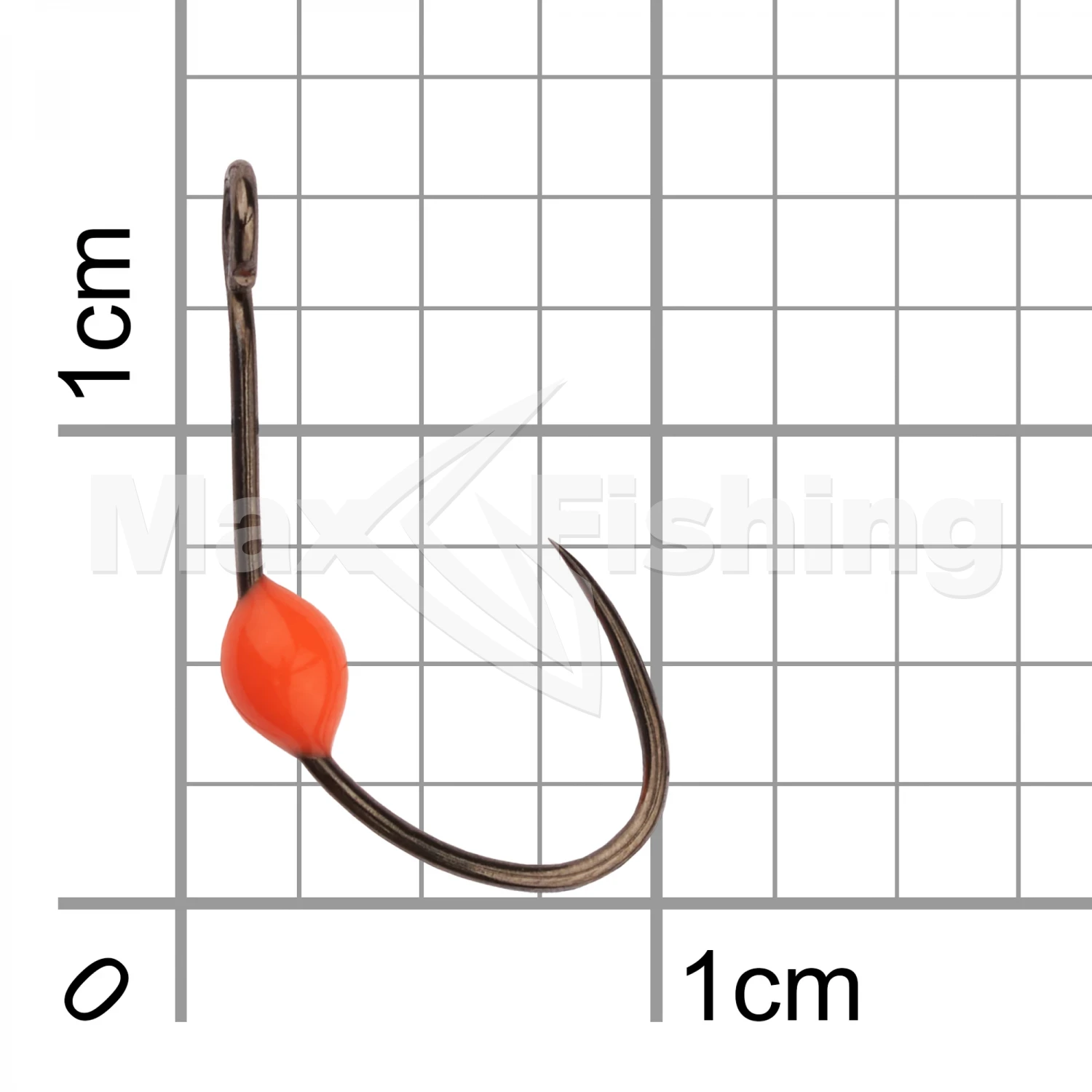 Крючок одинарный LureMax Trout LT37B Orange #4 (10шт)