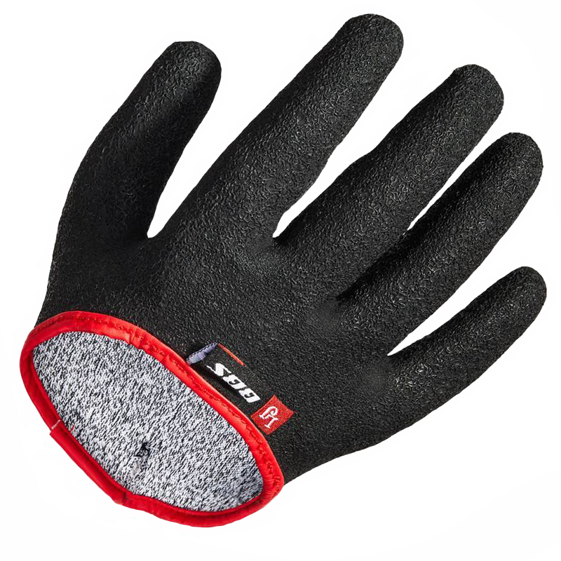 Перчатки Lucky John BBS Predator Gloves обрезиненые для захвата рыбы
