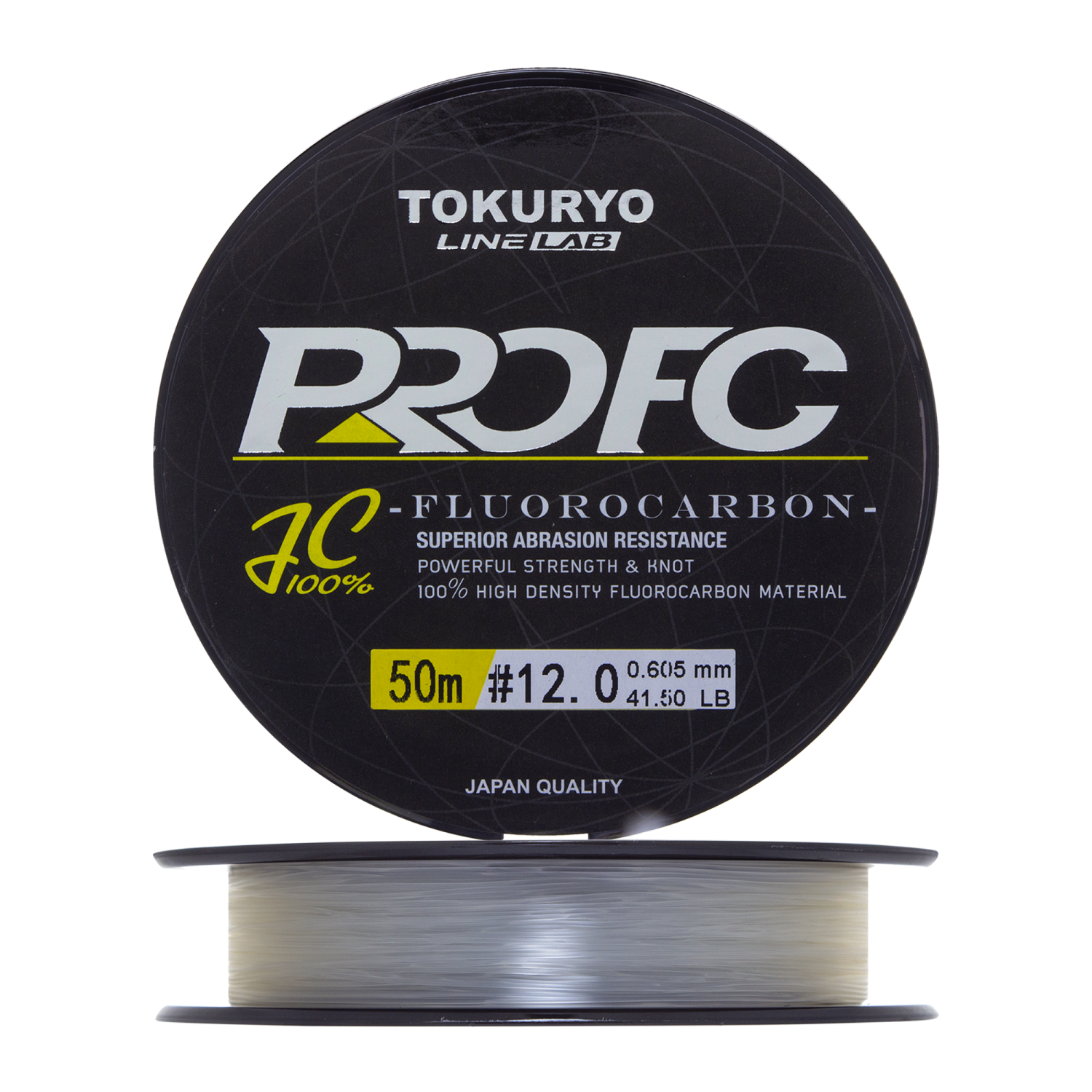 Флюорокарбон Tokuryo Fluorocarbon Pro FC #12 50м (clear)