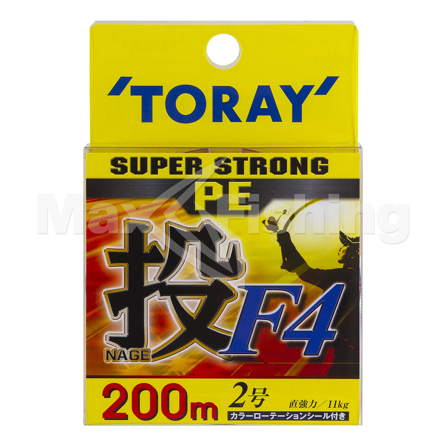 Шнур плетеный Toray Super Strong PE Nage F4 #2 200м (multicolor)