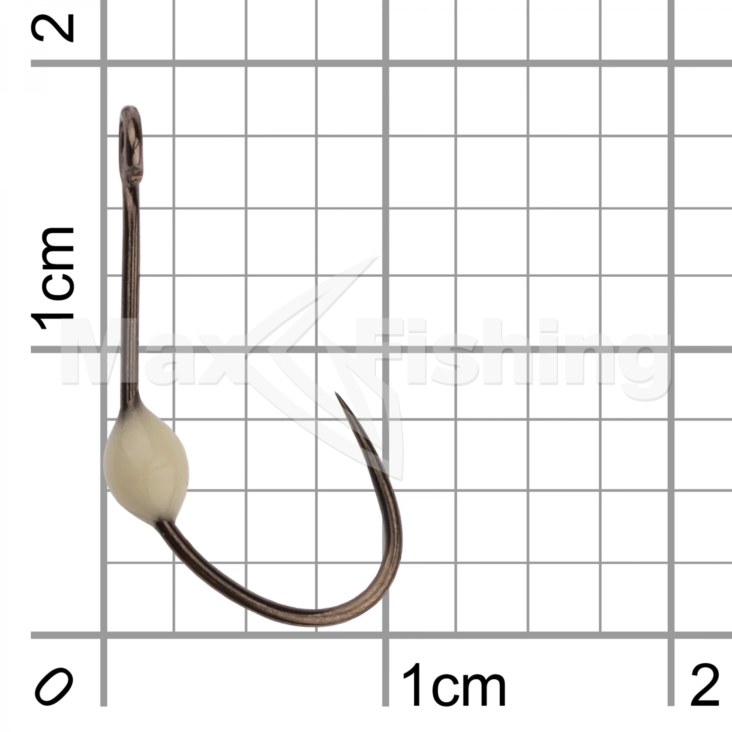 Крючок одинарный LureMax Trout LT37B #5 Phospho (10шт)