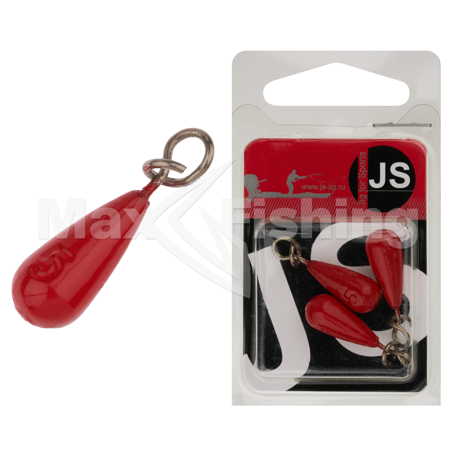 Груз быстросъемный JS Stinger Drop 5гр #Красный