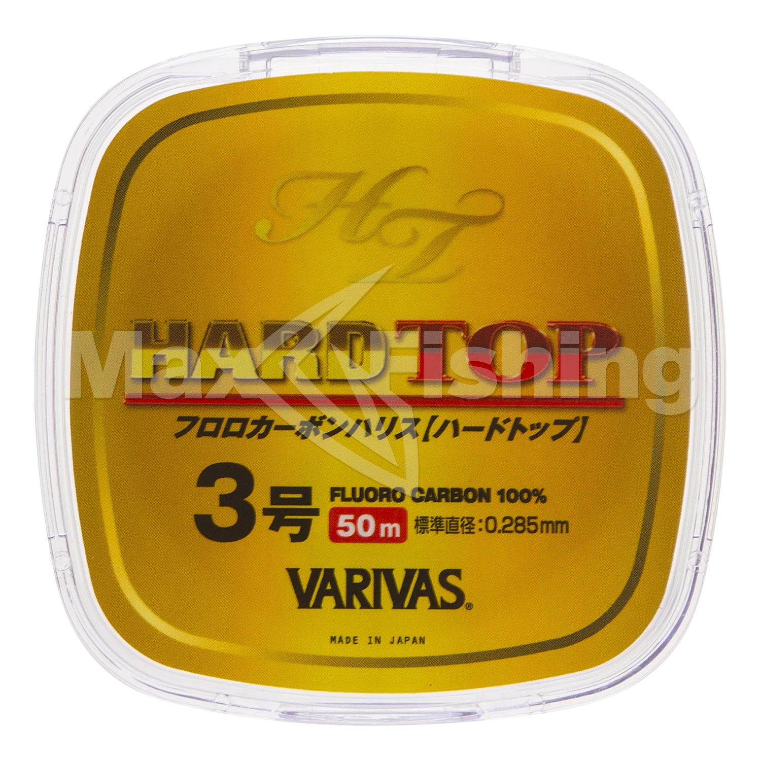 Флюорокарбон Varivas Hard Top Fluoro #3 0,285мм 50м (clear)