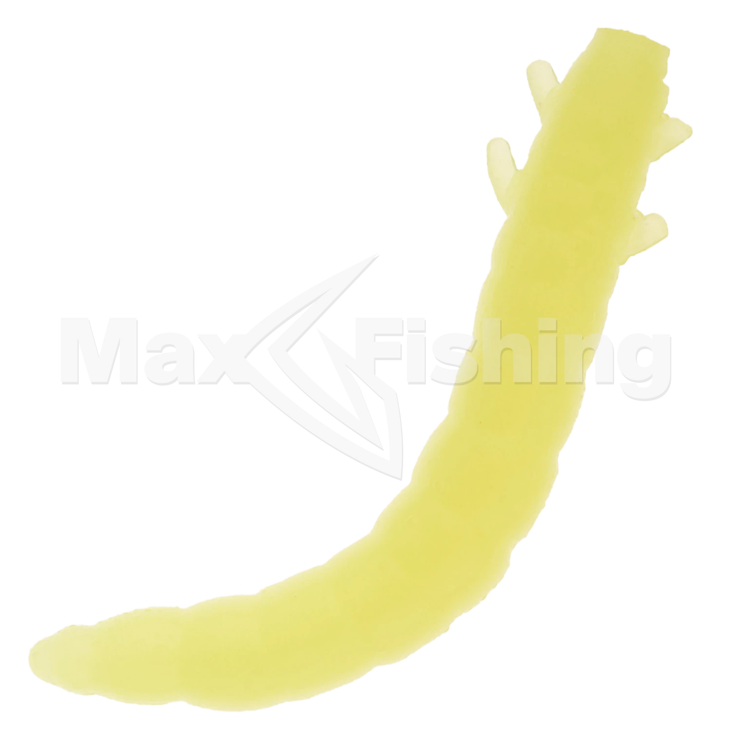 Приманка силиконовая Soorex Pro King Worm 42мм Cheese #215 Glow Mix