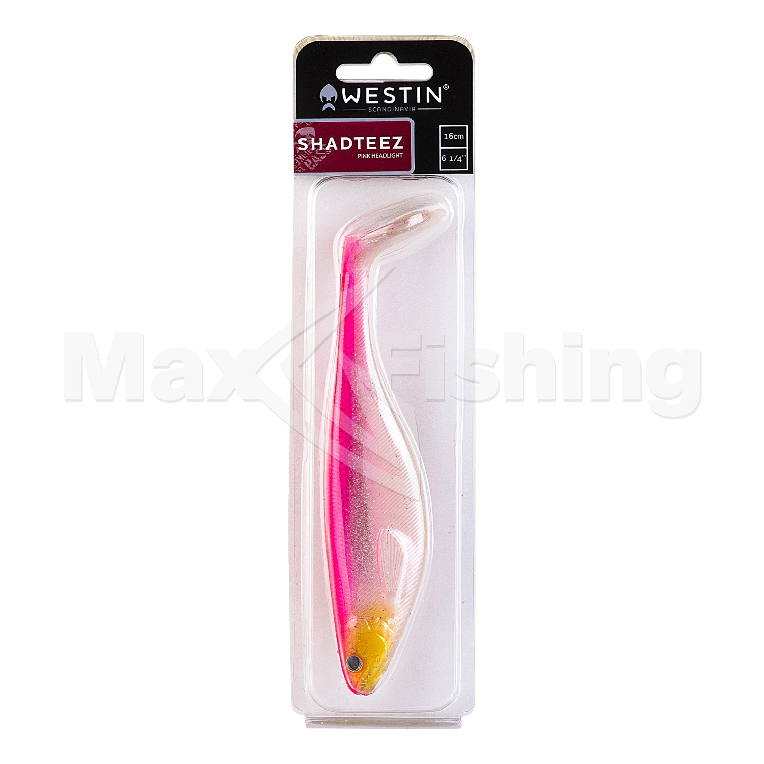 Приманка силиконовая Westin ShadTeez 16см 1шт #Pink Headlight