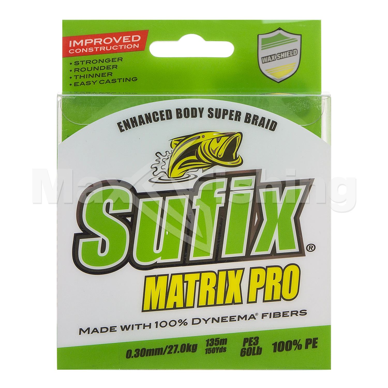 Шнур плетеный Sufix Matrix Pro New 0,30мм 135м (midnight green)