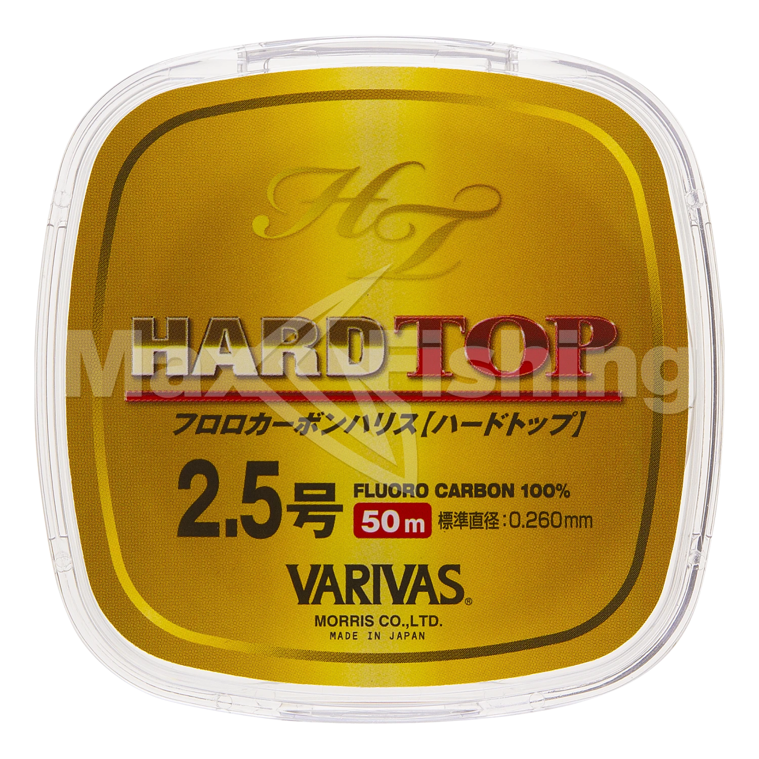 Флюорокарбон Varivas Hard Top Fluoro #2,5 0,260мм 50м (clear)
