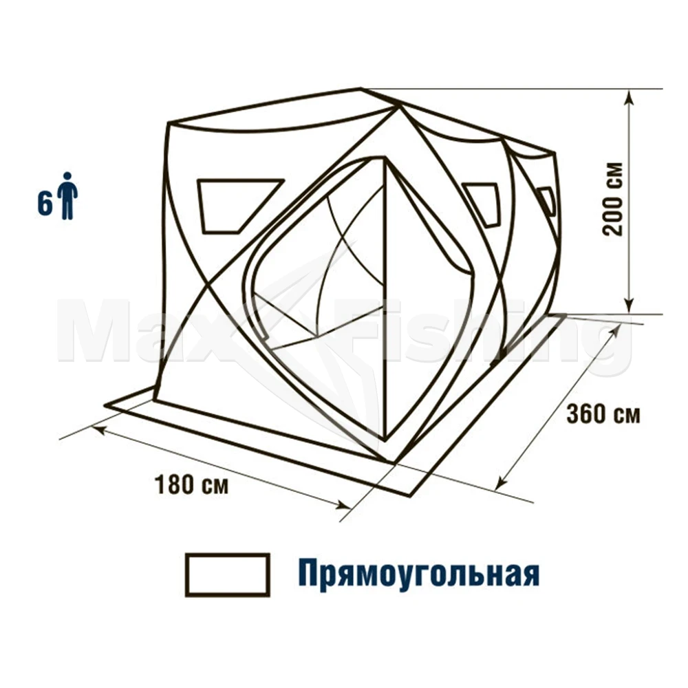 Палатка зимняя Higashi Double Comfort Pro DC