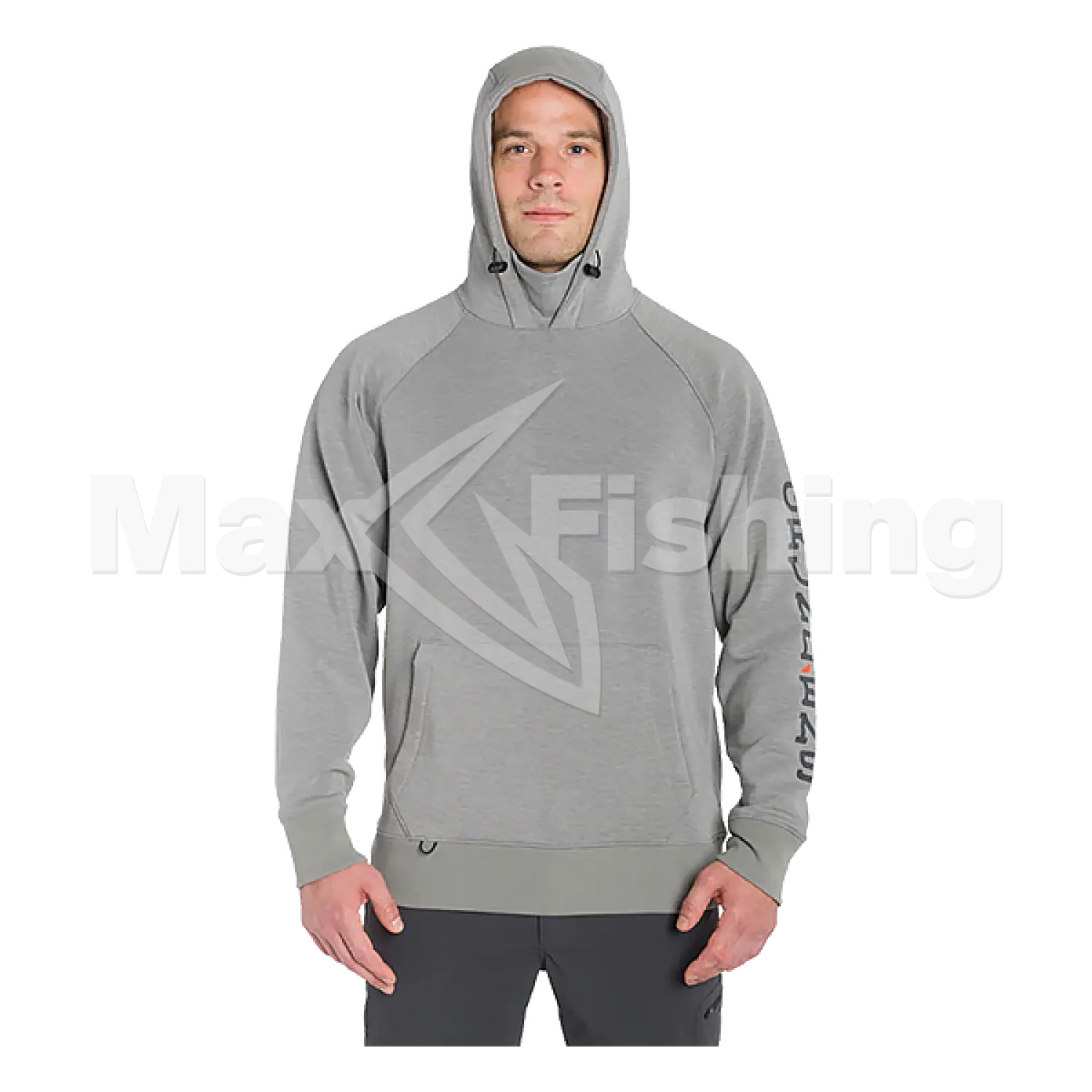 Толстовка Grundens Dillingham Tech Hoodie S Metal Heather