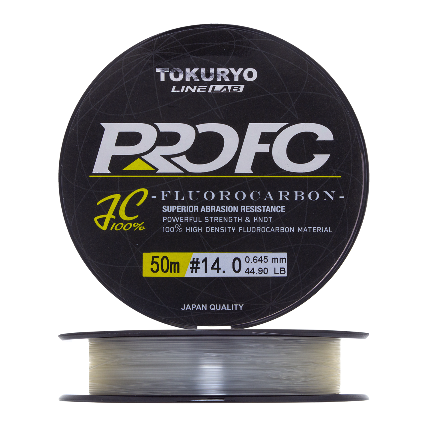Флюорокарбон Tokuryo Fluorocarbon Pro FC #14 50м (clear)
