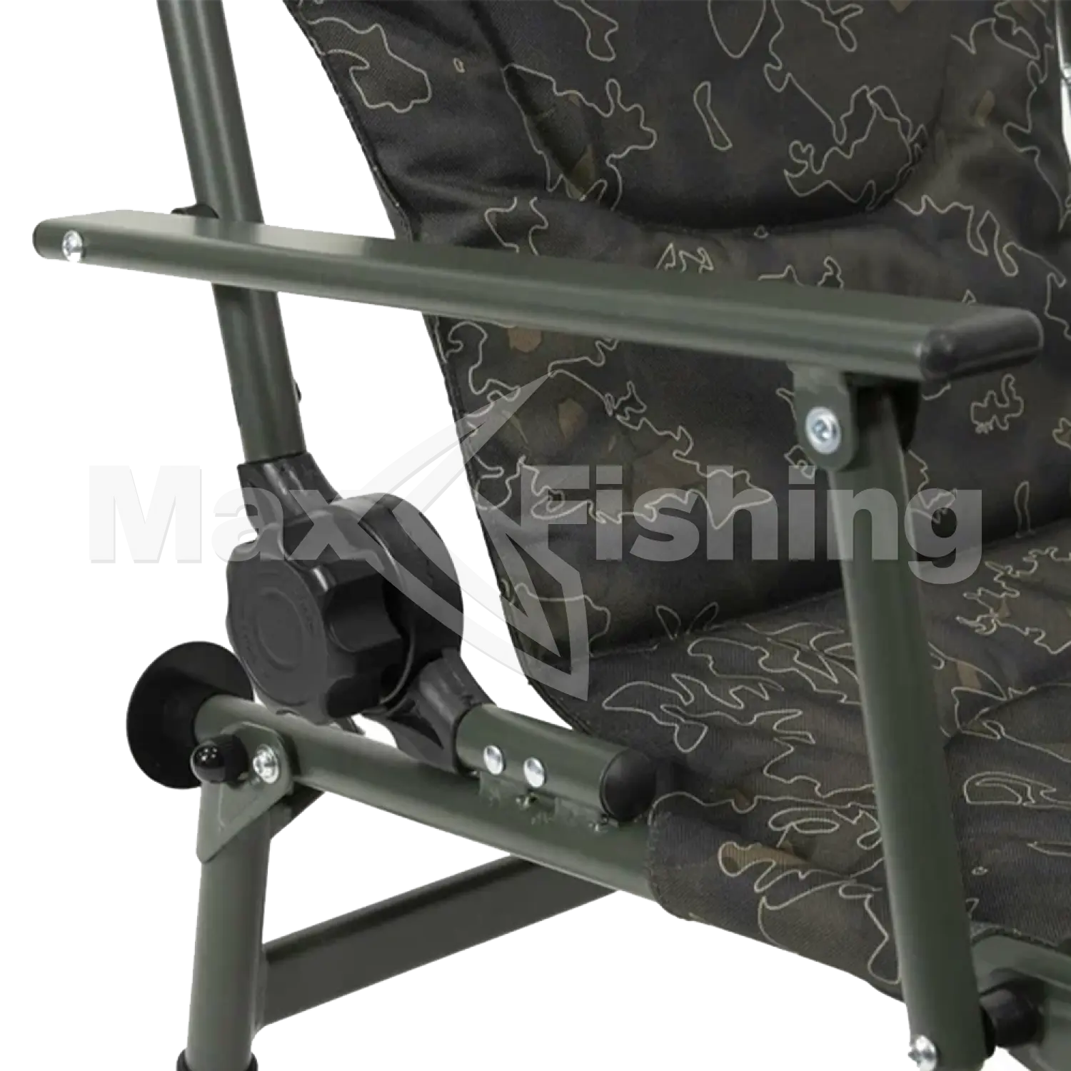 Кресло рыболовное Волжанка Carp Hammer Comfort Lite с подлокотниками и регулируемой спинкой