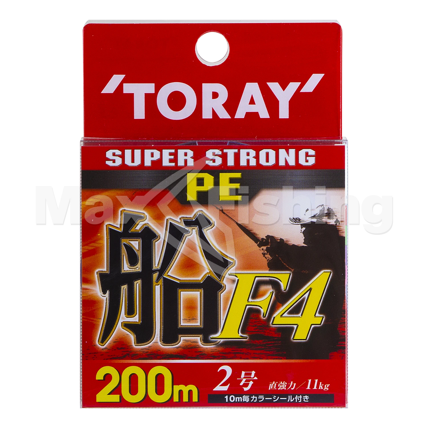 Шнур плетеный Toray Super Strong PE Fune F4 #2 200м (multicolor)