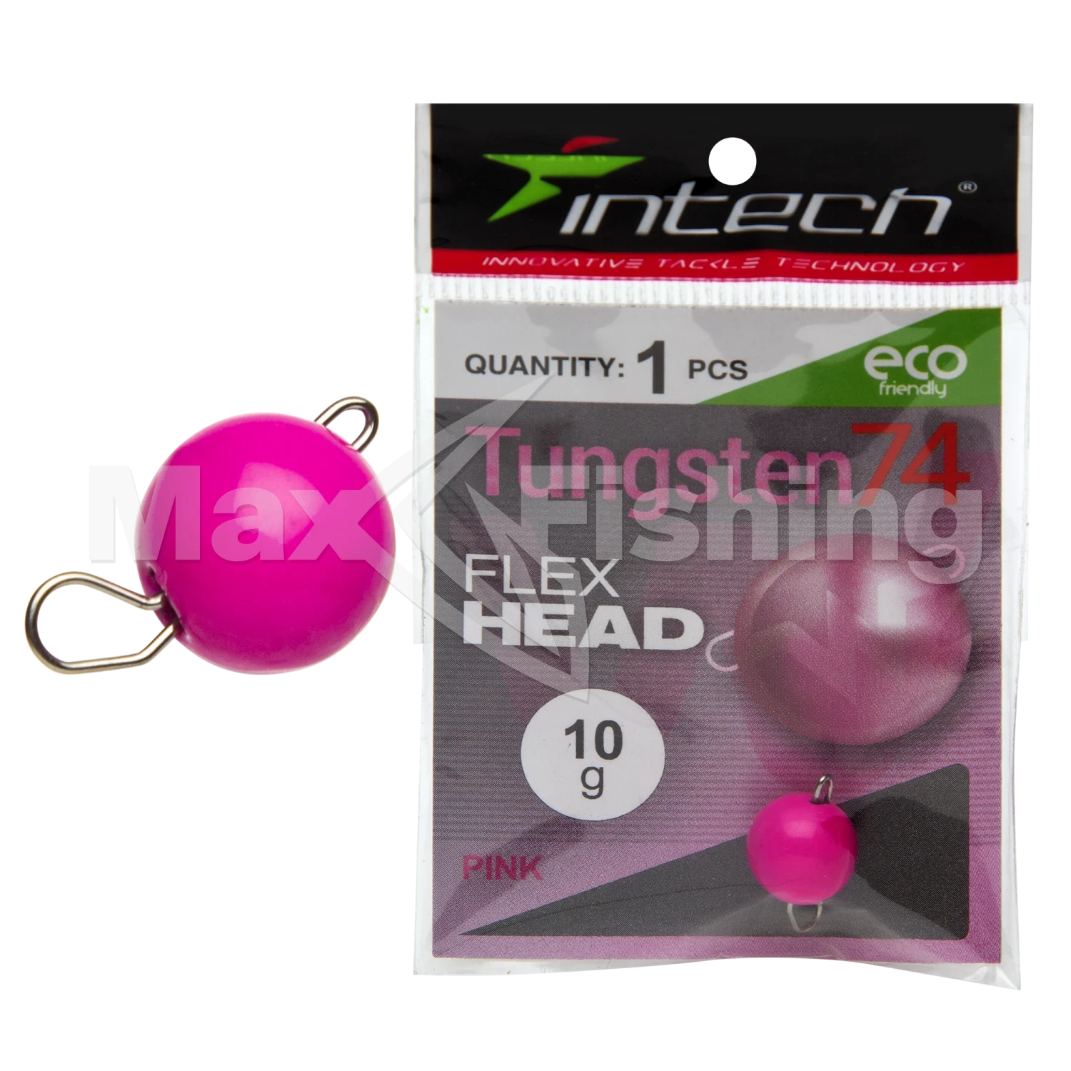 Груз разборный Intech Tungsten 74 4гр #Gloss Pink UV