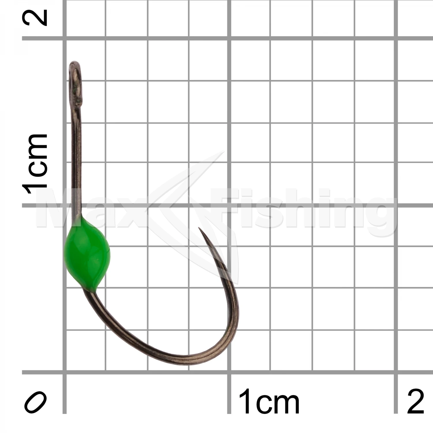 Крючок одинарный LureMax Trout LT37B #5 Green (10шт)