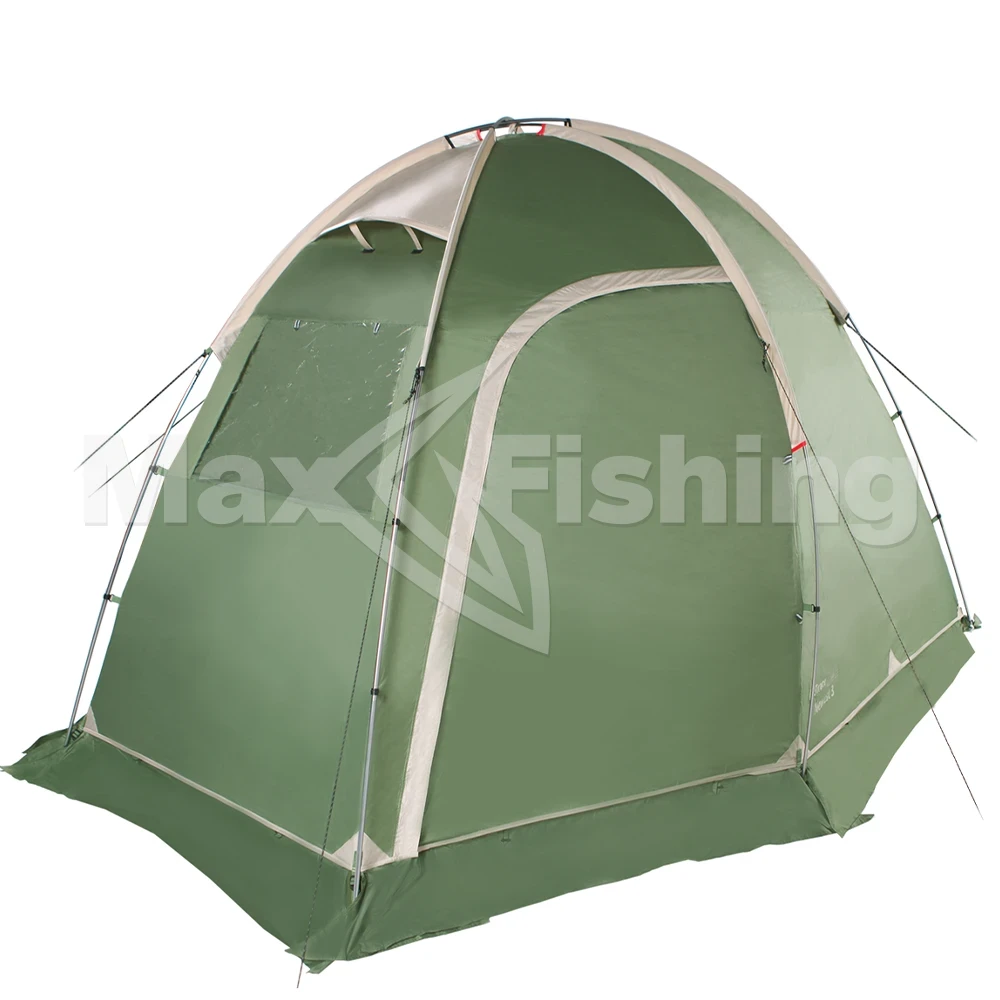 Палатка BTrace Newest 3 зеленый/бежевый