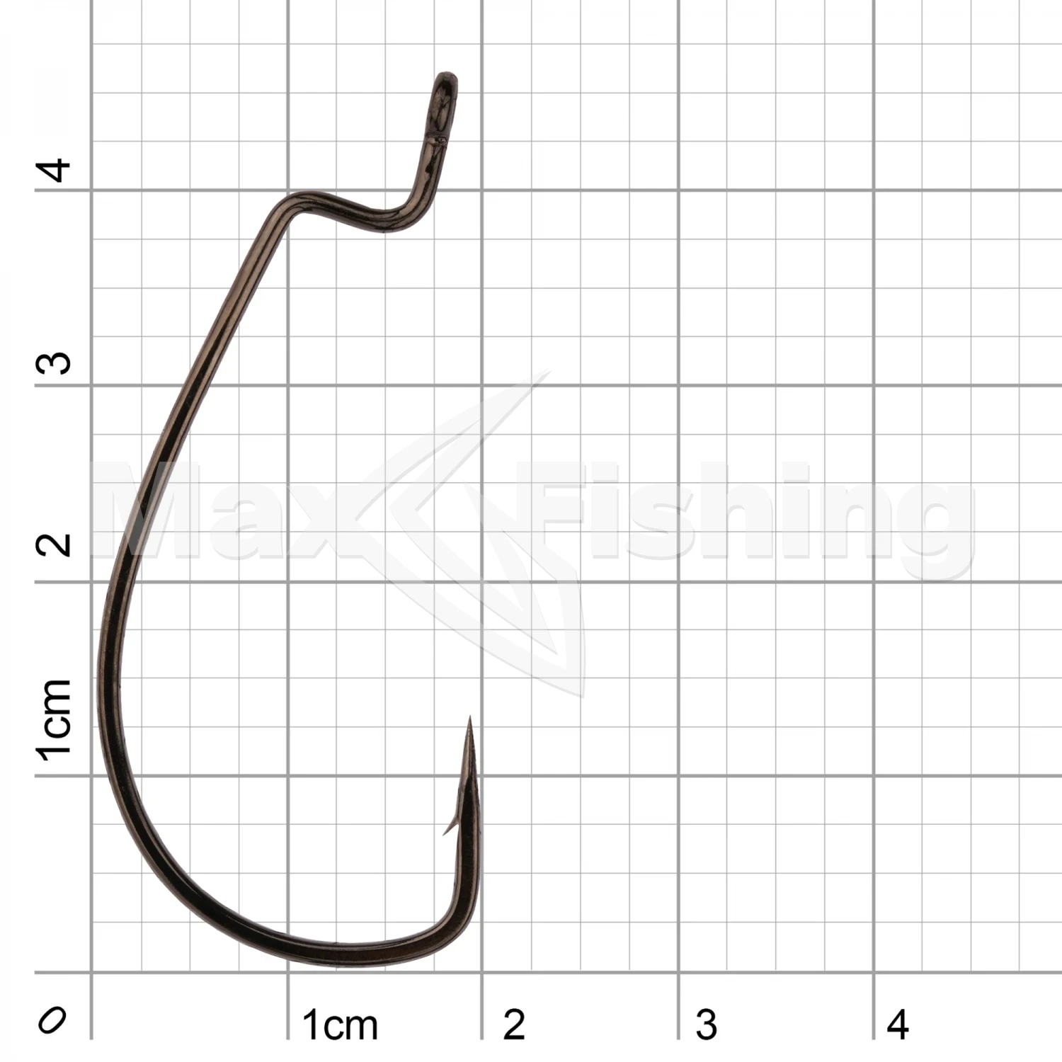 Крючок офсетный Vanfook Worm 55B Flat #3/0 (5шт)