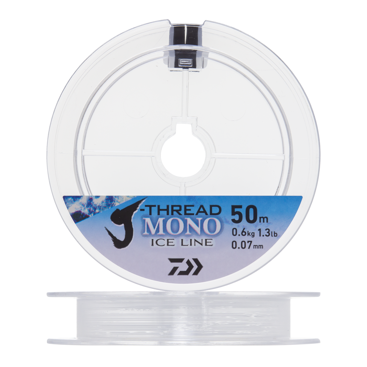 Леска монофильная Daiwa J-Thread Mono Ice Line 0,07мм 50м (clear)