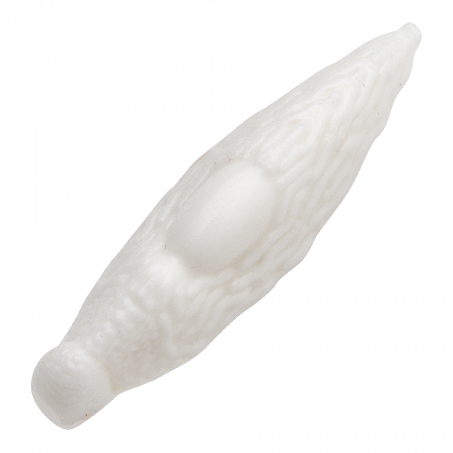 Приманка силиконовая Ojas Slizi 39мм Чеснок #White (fluo)