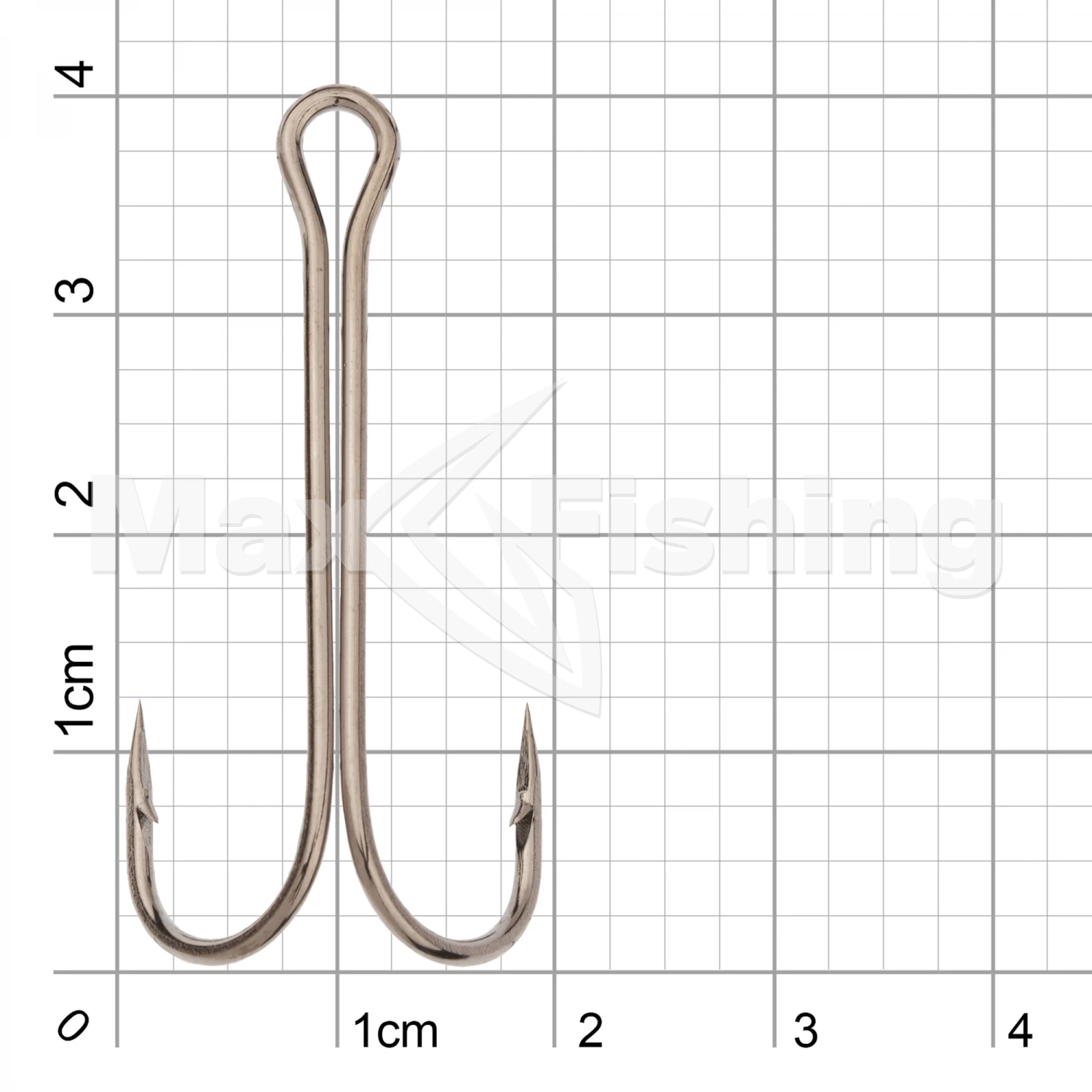 Крючок двойной Jig It Long Double Hooks #1 Black Nickel (10шт)