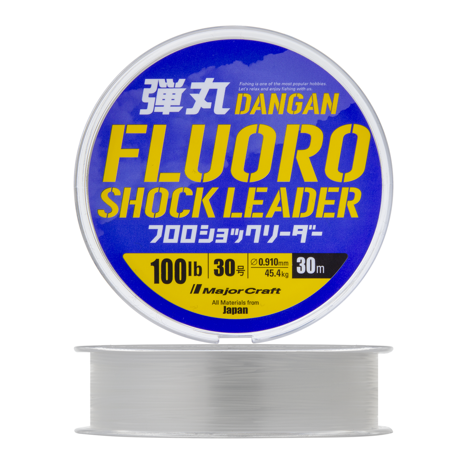 Флюорокарбон Major Craft Dangan Fluoro #30 0,910мм 30м (clear)