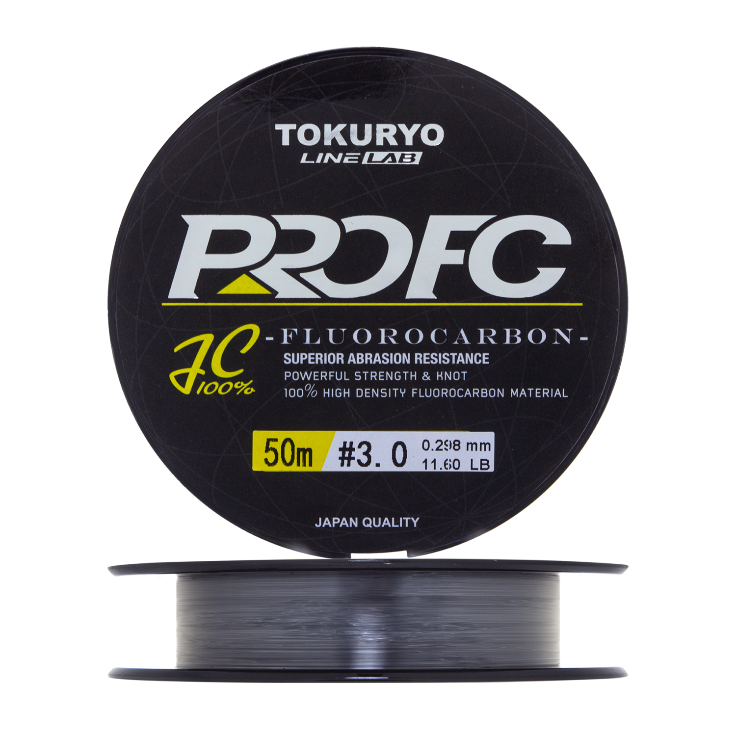 Флюорокарбон Tokuryo Fluorocarbon Pro FC #3 50м (clear)
