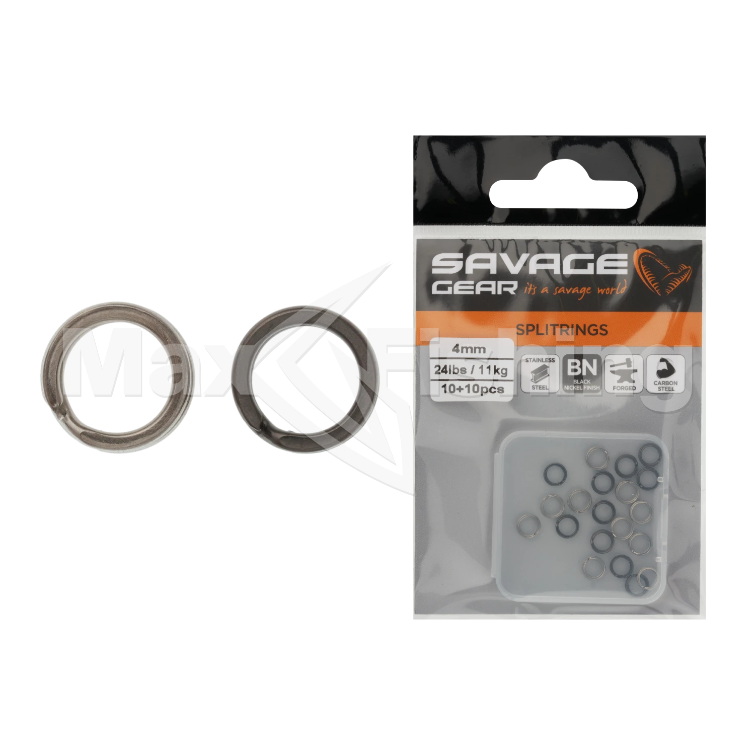 Кольцо заводное Savage Gear Splitring 4мм