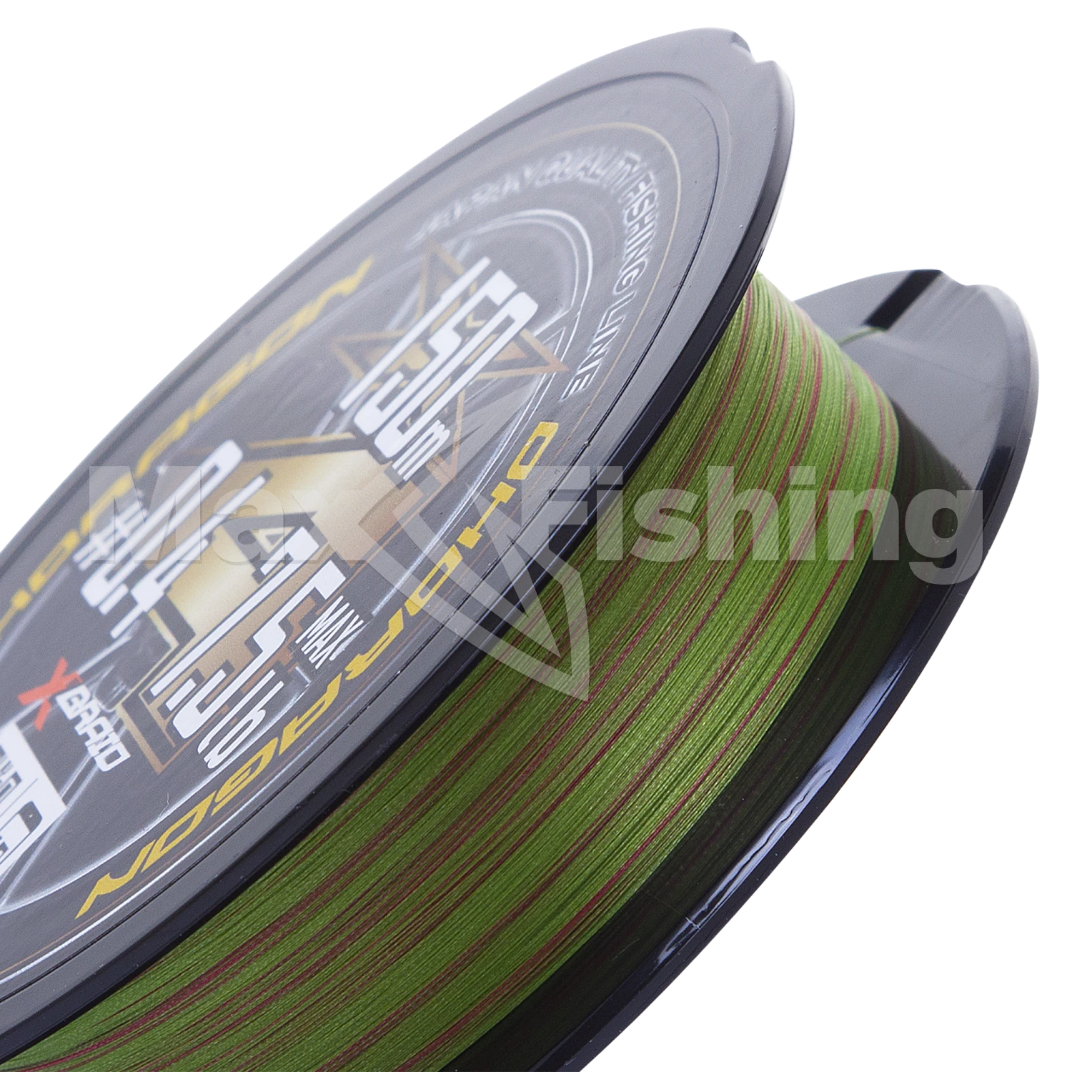 Шнур плетеный YGK X-Braid Ohdragon X4 Sinking ss1.40 #0,4 0,104мм 150м (green with red marking)