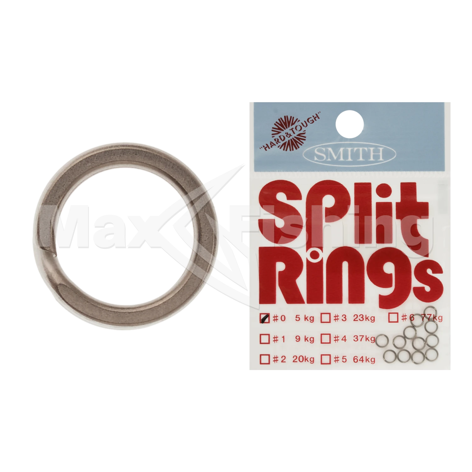 Кольцо заводное Smith Split Ring Stainless #0