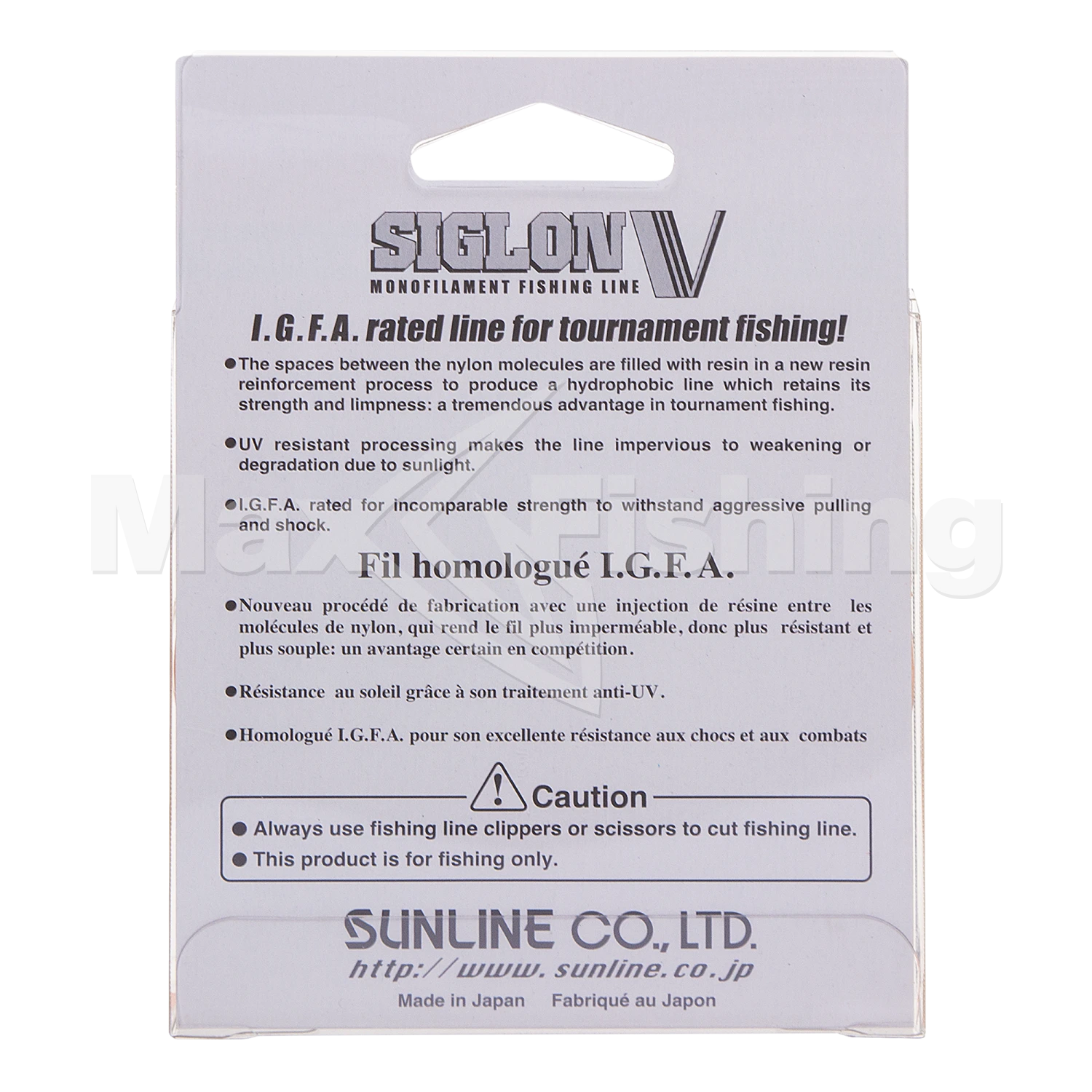 Леска монофильная Sunline Siglon V #3,0 0,285мм 100м (clear)
