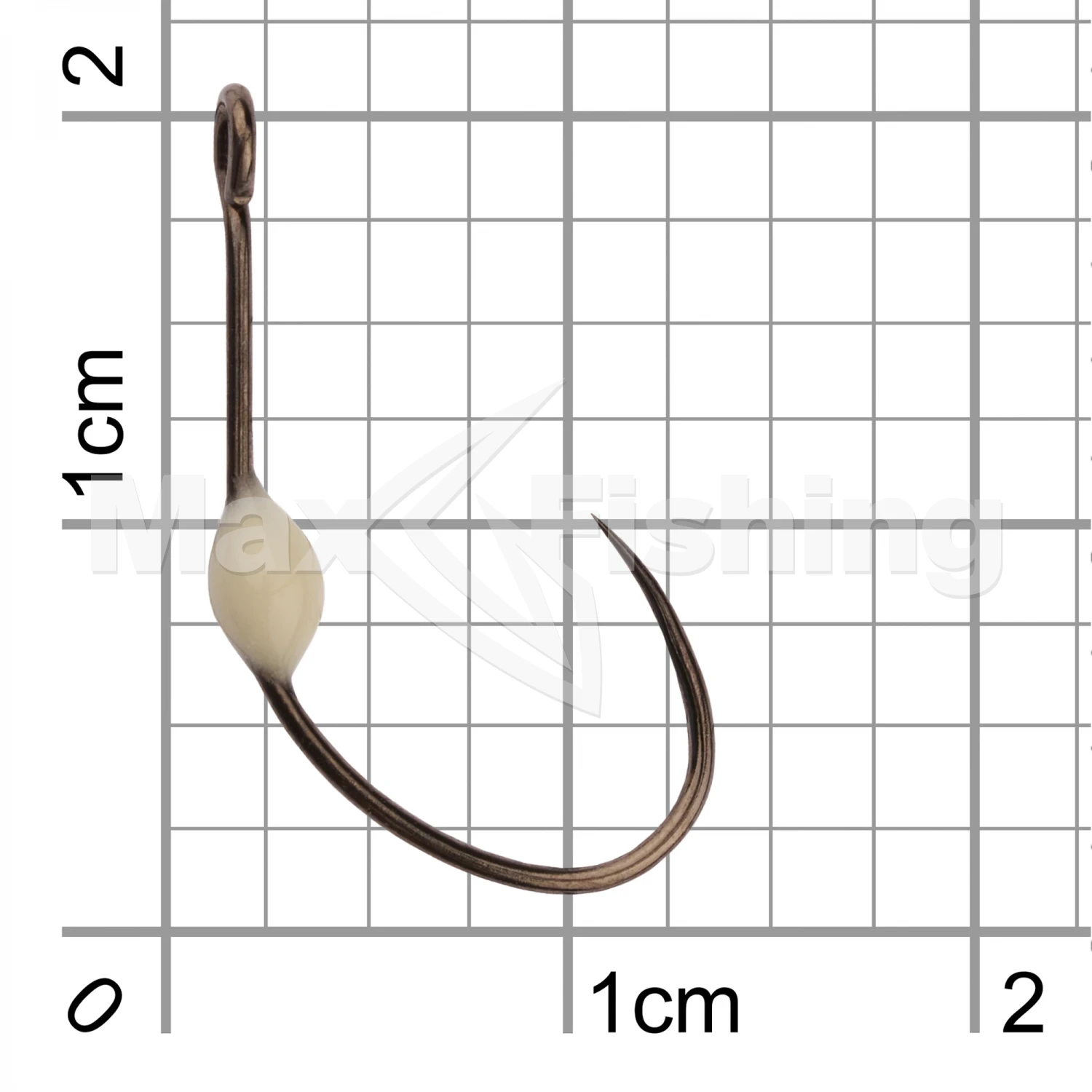 Крючок одинарный LureMax Trout LT37B #6 Phospho (10шт)