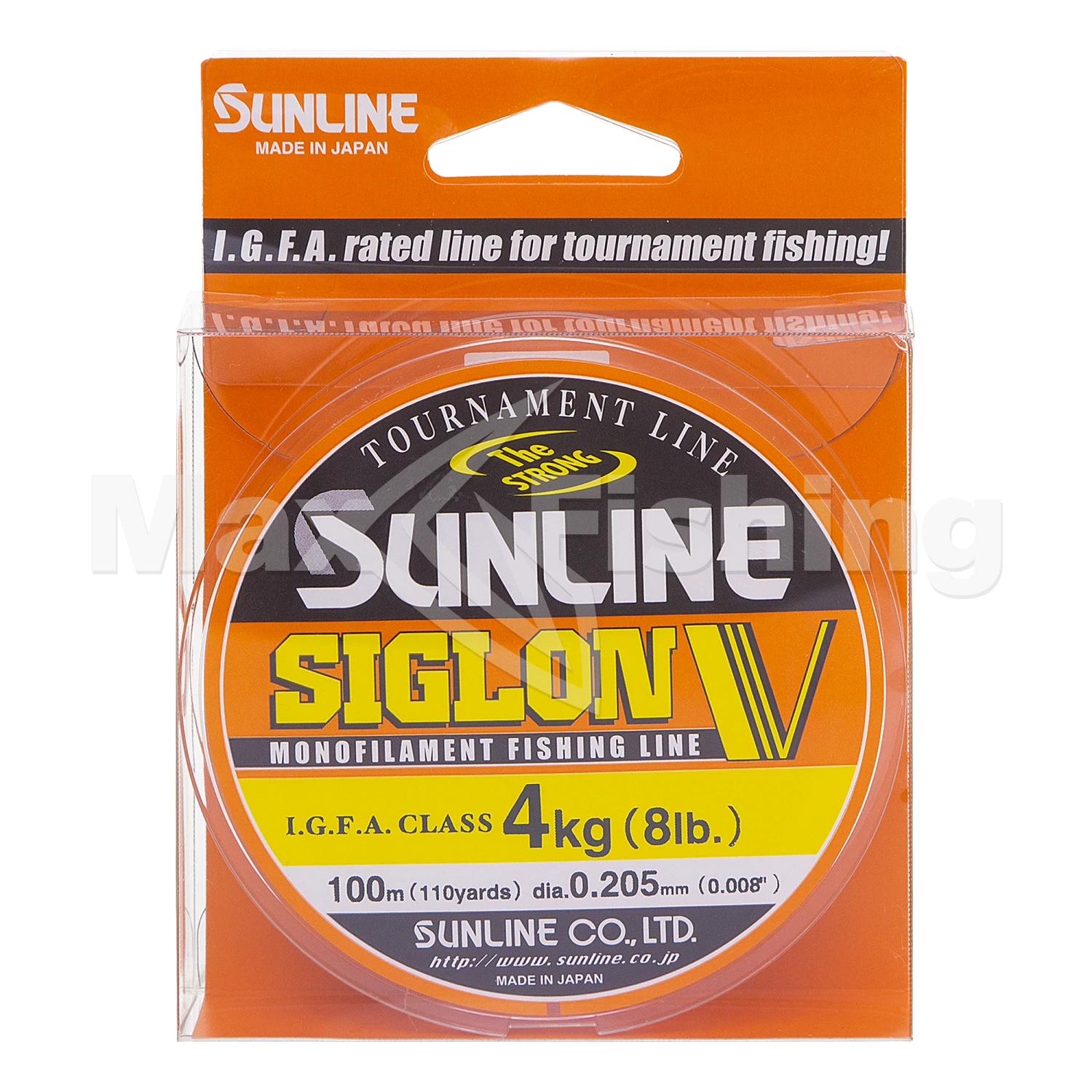 Леска монофильная Sunline Siglon V #1,5 0,205мм 100м (clear)