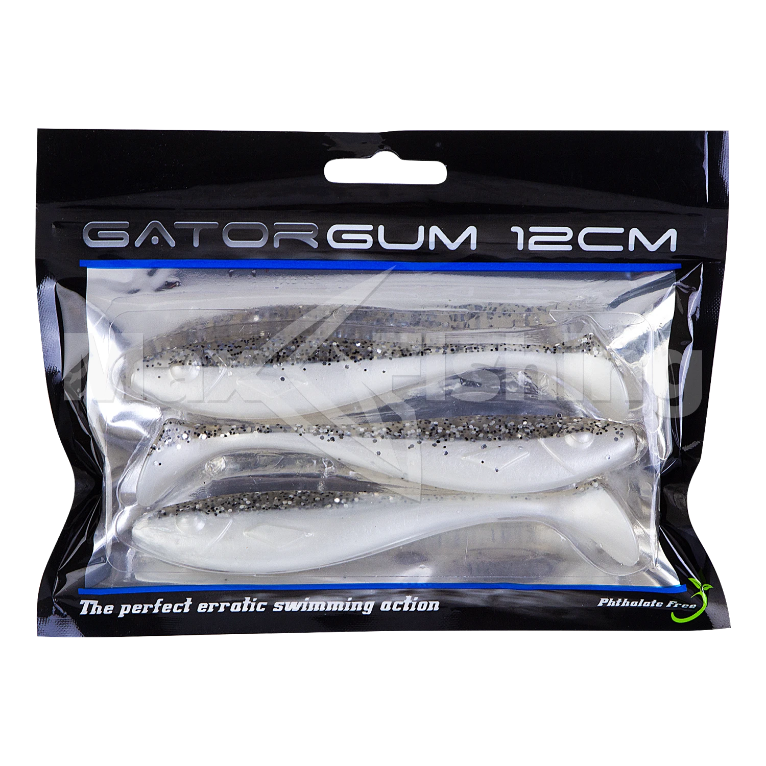 Приманка силиконовая Gator Gum 12см (4,75") #IceShad