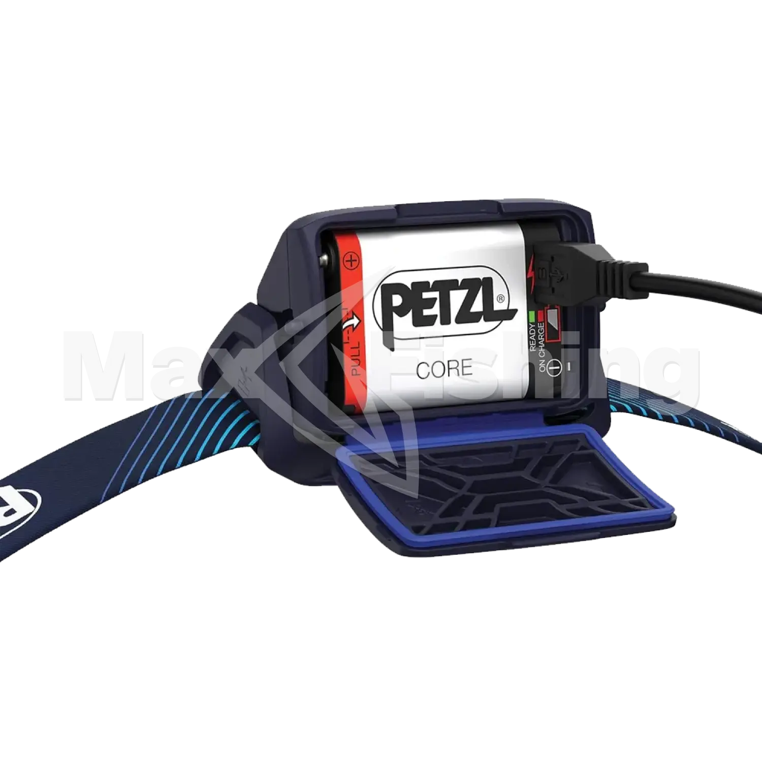 Фонарь налобный Petzl Actik Core синий