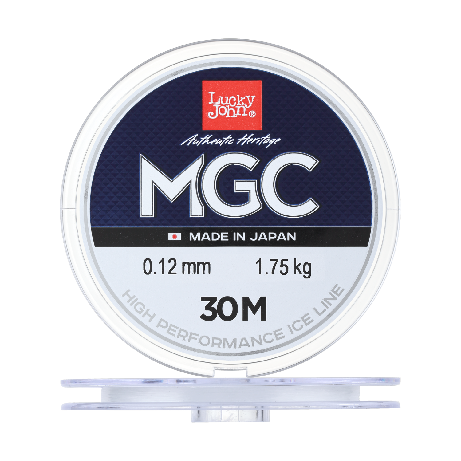 Леска монофильная зимняя Lucky John MGC 0,12мм 30м (clear)