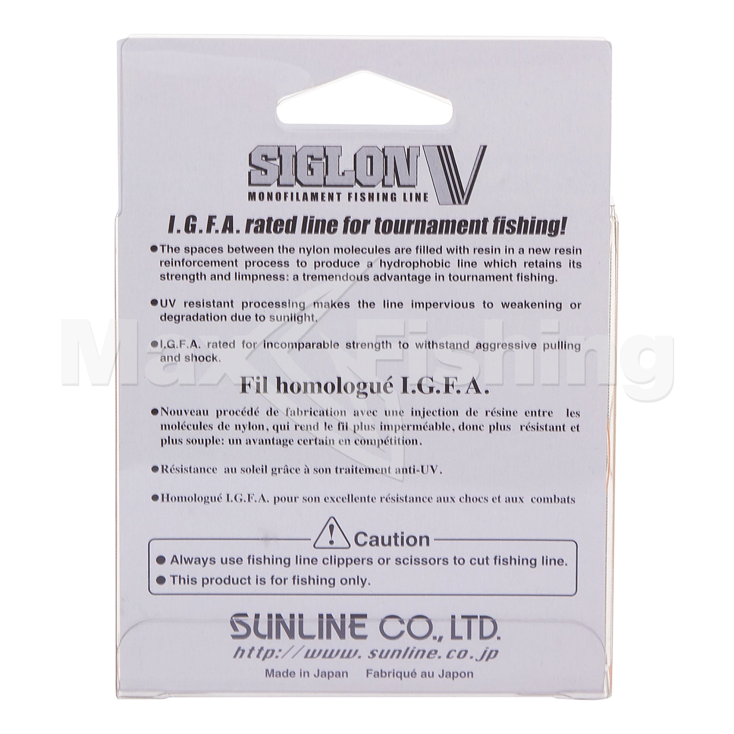 Леска монофильная Sunline Siglon V #3,5 0,310мм 100м (clear)