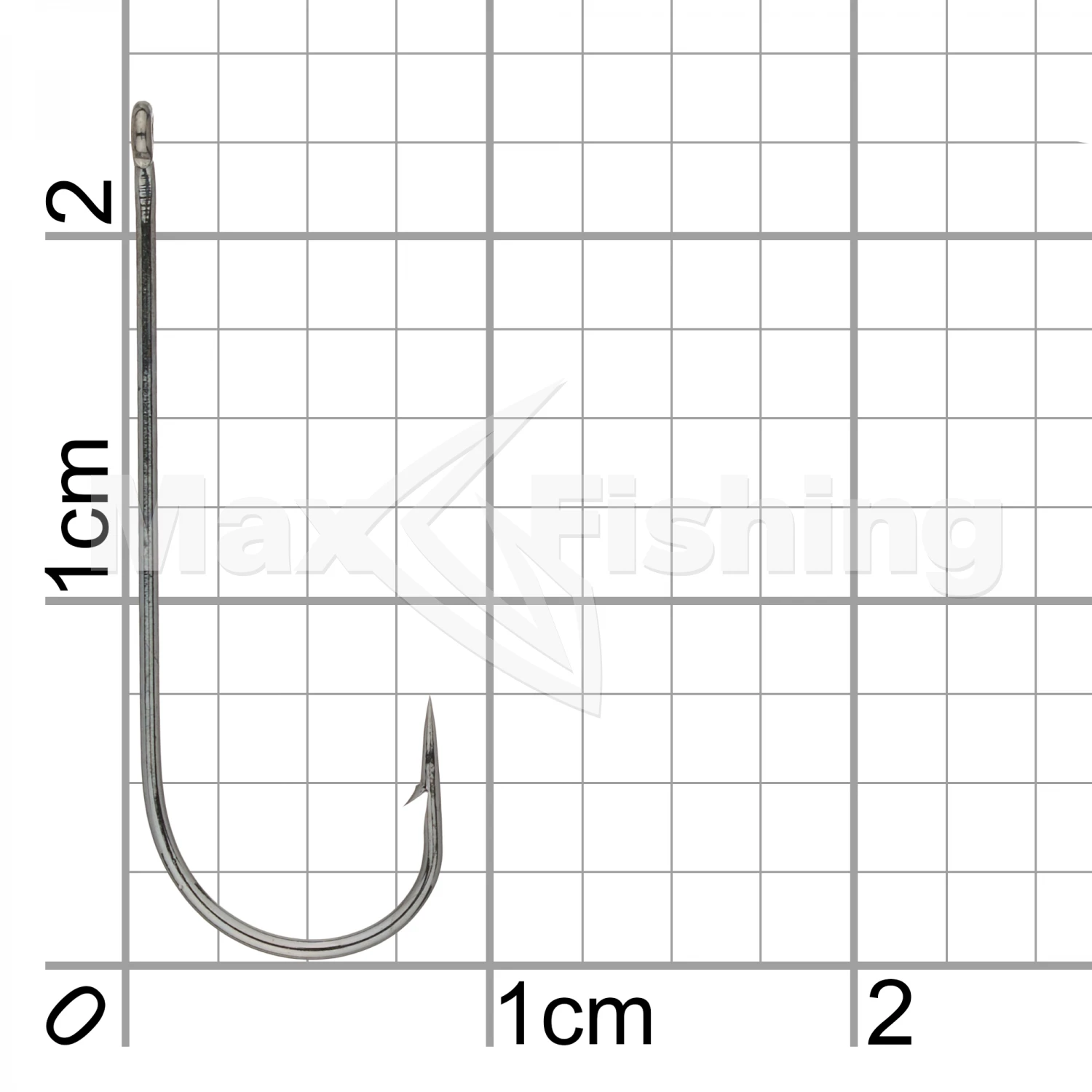 Крючок одинарный Metsui Round #6 black nikel (12шт)