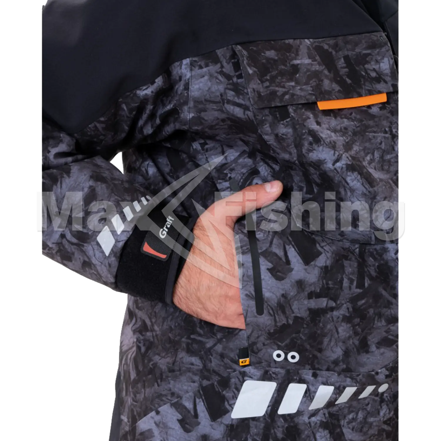Костюм зимний Graff WarmGuard 220-О-В-8 до -50°С M/176-182 карбон