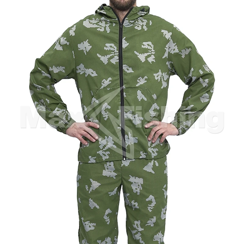 Костюм Ursus Маскхалат куртка/брюки тк. Сорочечная 48-50/170-176 кмф Граница зеленый