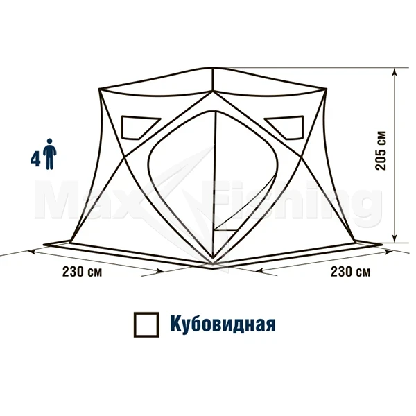 Палатка зимняя Higashi Pyramid