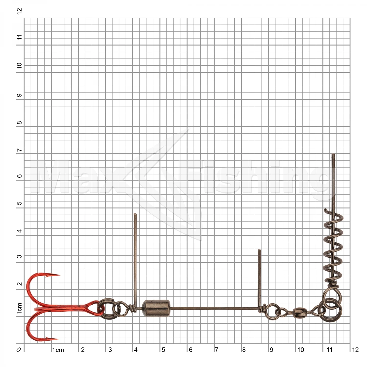 Монтаж готовый Savage Gear Corkscrew Stinger 3гр #1 3гр Red + Bn