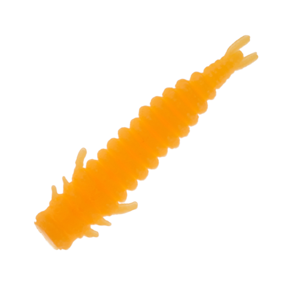 Приманка силиконовая Ojas Reit 37мм Чеснок #Orange (fluo)