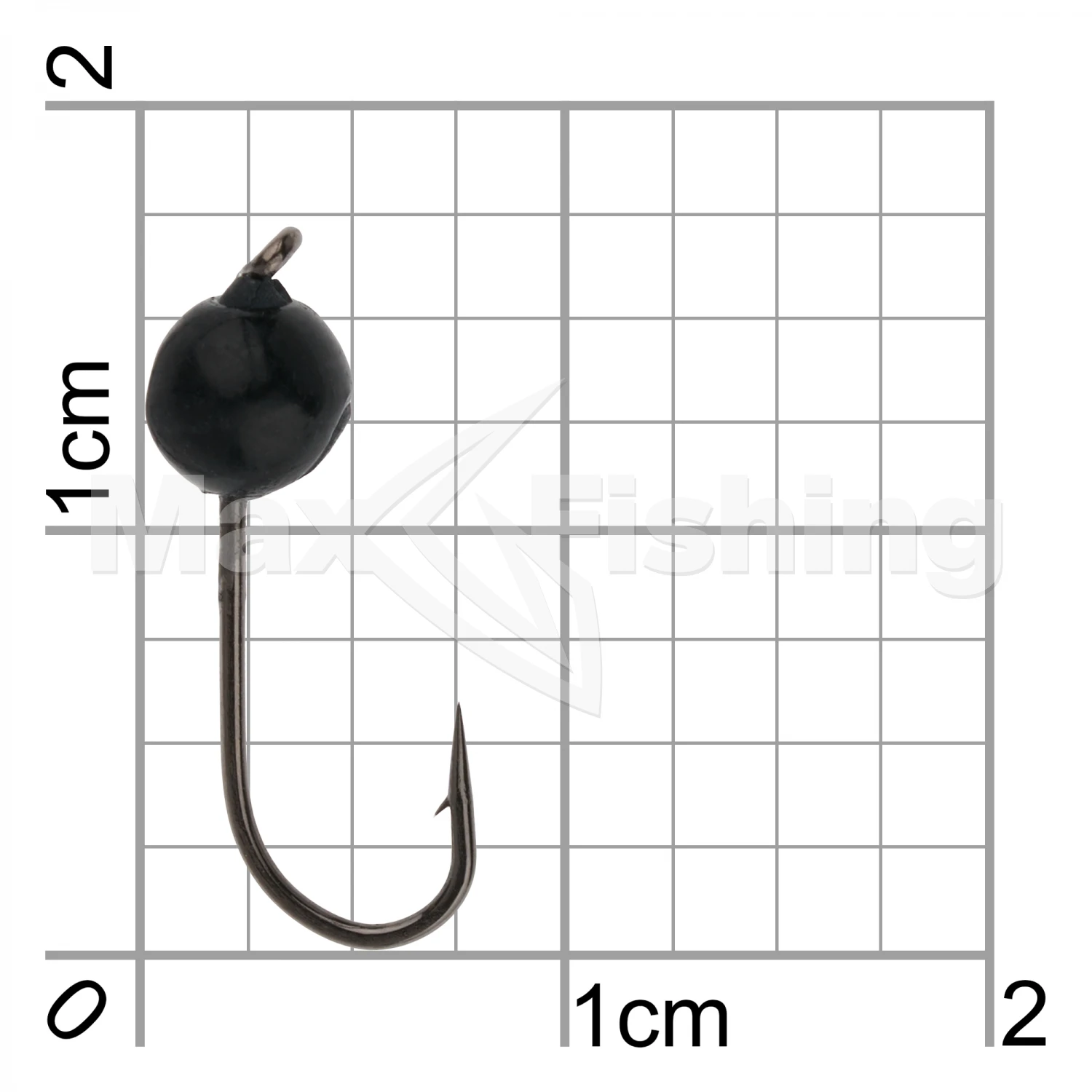 Джиг-головка вольфрамовая CF Tungsten Jig Head 0,75гр Black