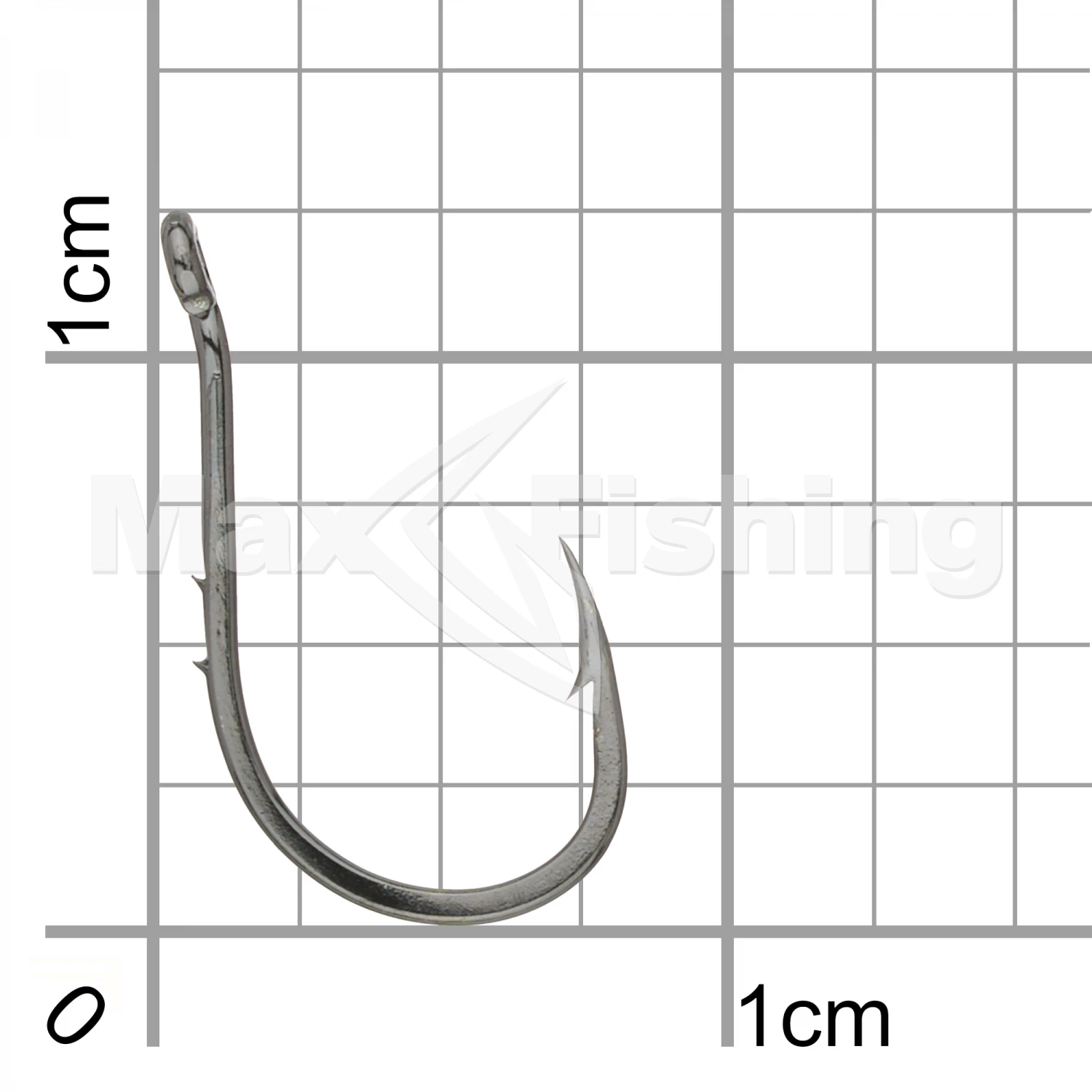 Крючок одинарный Metsui Okiami Chinu #14 black nikel (12шт)