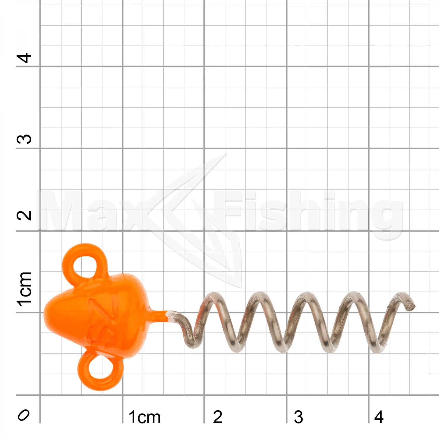 Штопор огруженный Svartzonker Screw-in-head 7гр Fluo Orange