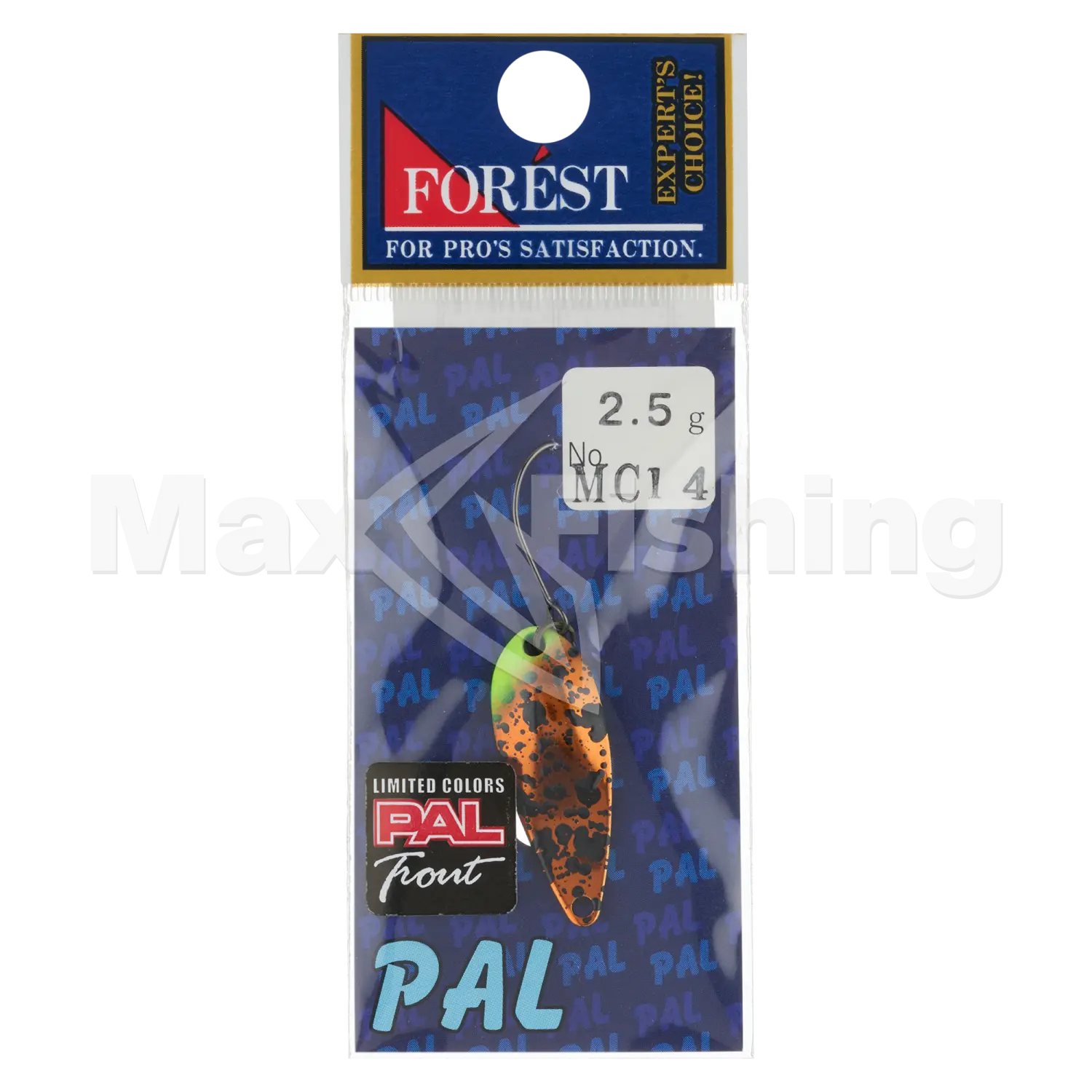 Блесна колеблющаяся Forest PAL Limited 3,8гр #MC14