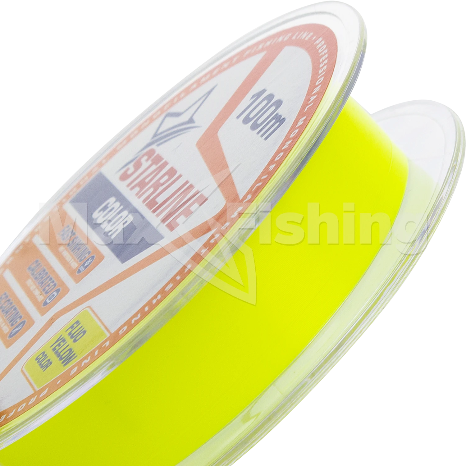 Леска монофильная IAM Starline 0,148мм 100м (fluo yellow)