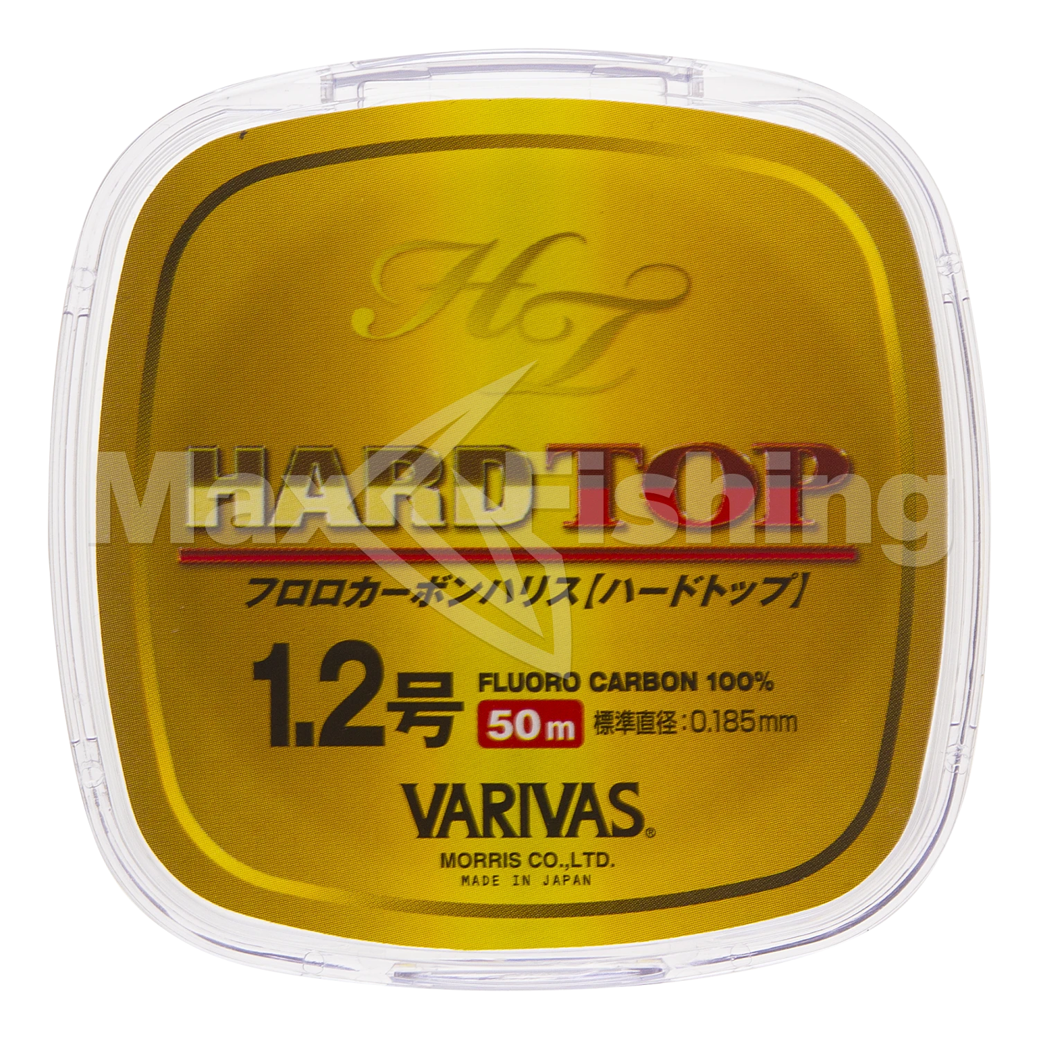 Флюорокарбон Varivas Hard Top Fluoro #1,2 0,185мм 50м (clear)