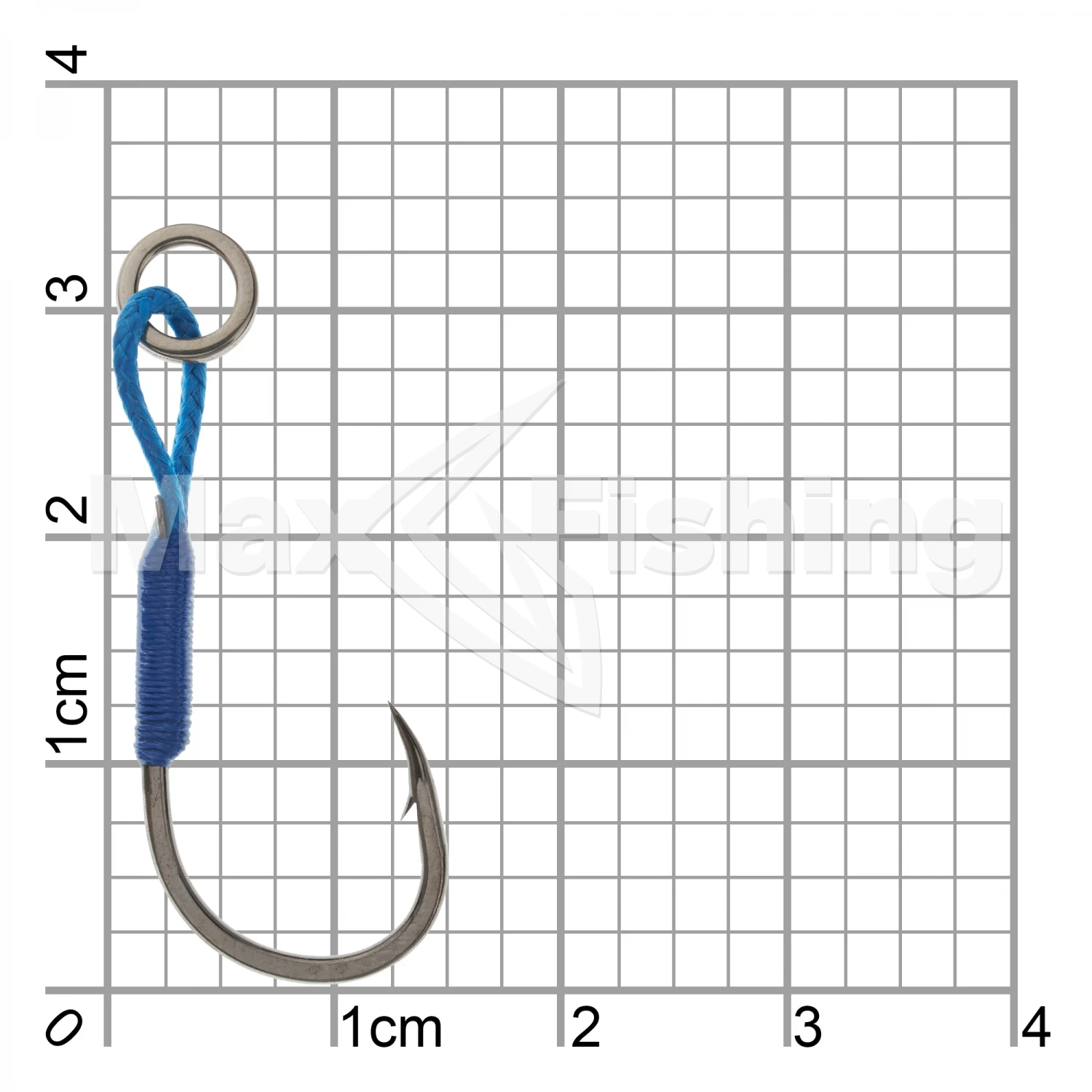 Крючок-ассист Hearty Rise Micro Jigging Assist Hook MJA-10 #2 (M) (4шт)