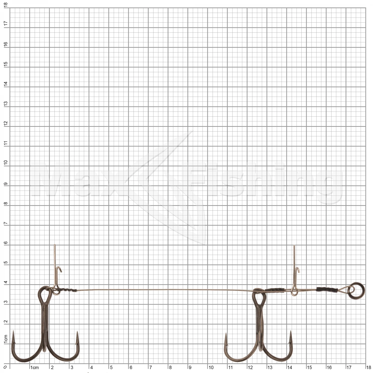 Стингер Savage Gear Carbon49 Double Stinger #3/0
